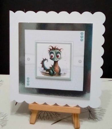 Cute Little Monster by Benita Jenkinson