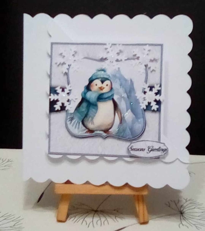 Cute Winter Penguin  Mini Kit   by Benita Jenkinson