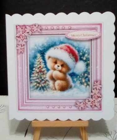 8x8 Mini Kit, Adorable Festive Teddies by Benita Jenkinson