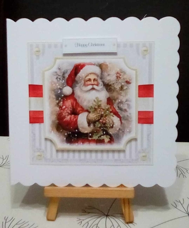 Vintage Santa by Benita Jenkinson