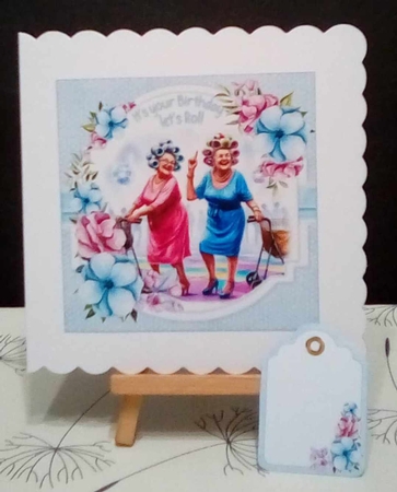 7x7 Golden oldies roller fun choice of five mini kit by Benita Jenkinson