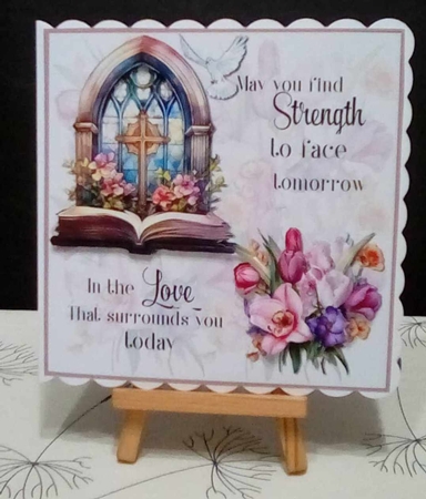 Prayers and flowers by Benita Jenkinson