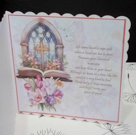 Prayers and flowers by Benita Jenkinson