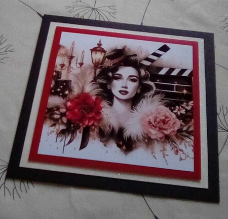 Retro Movie Lady 2 by Benita Jenkinson