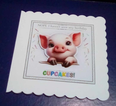Cupcake Sprinkles (Pig) by Benita Jenkinson