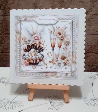 8x8 Mini Kit Beautiful Pearl  Anniversary by Benita Jenkinson