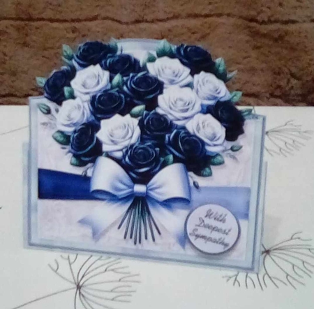 Heart Of Roses Tent Card Kit-3 by Benita Jenkinson