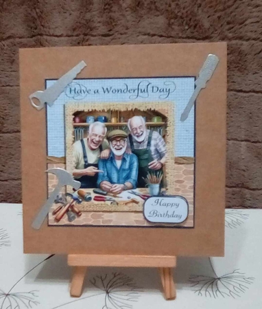 Men in Their Man Cave by Benita Jenkinson