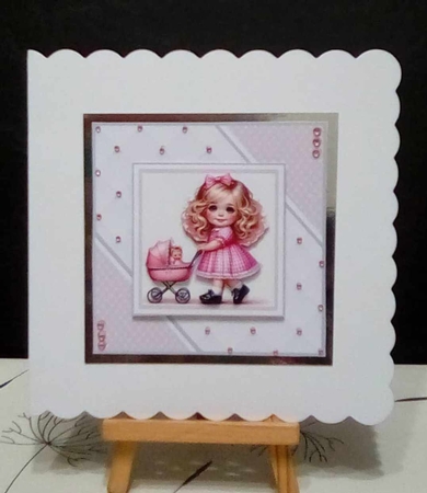 A Little Girl and Her Dolly #1 by Benita Jenkinson