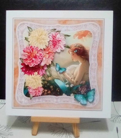 Summer Magic - Decoupage Card Mini Kit by Benita Jenkinson