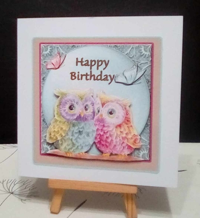 Mini Kit - Happy Birthday #Owl 2 by Benita Jenkinson
