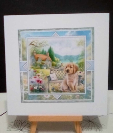 The Garden Bench 02 Mini Page Kit by Benita Jenkinson