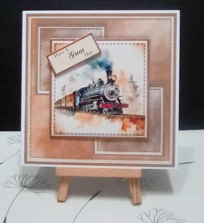 Vintage Trains by Benita Jenkinson