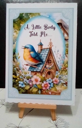2 A little birdy told me ..... card fronts 2 by Benita Jenkinson