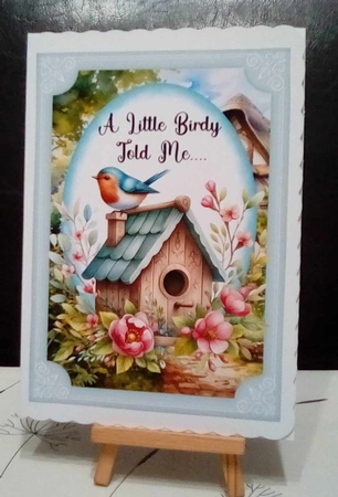 2 A little birdy told me ..... card fronts 2 by Benita Jenkinson