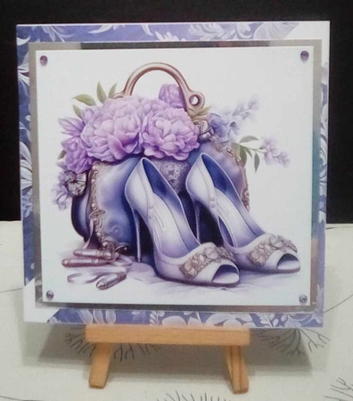 Footloose and Fancy in Purple Mix 1 by Benita Jenkinson