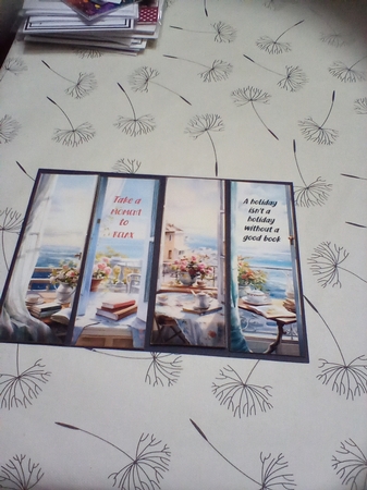 By the sea 4 x bookmarks by Benita Jenkinson