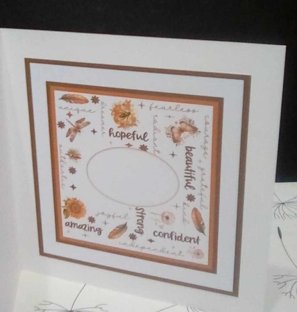 Brunette Daughter Granddaughter Female 7 x 7 Birthday Card by Benita Jenkinson