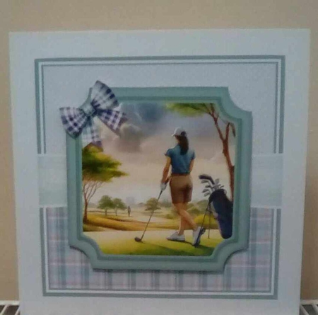 PLAYING GOLF 2 by Benita Jenkinson