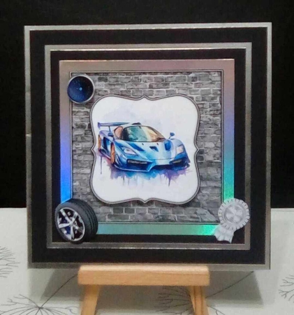 Blue Super Cars Mini Kit by Benita Jenkinson