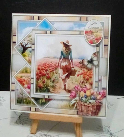 Field Of Tulips Mini Page Kit by Benita Jenkinson