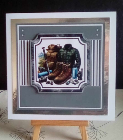 8x8 Walking Mini Kit - x7 A4 Sheets  by Benita Jenkinson