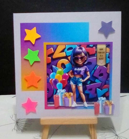 Hi Birthday Girl by Benita Jenkinson