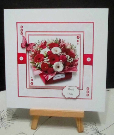 Say it With Flowers - Red by Benita Jenkinson