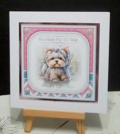 You Make My Tail Wag (Yorkie) by Benita Jenkinson