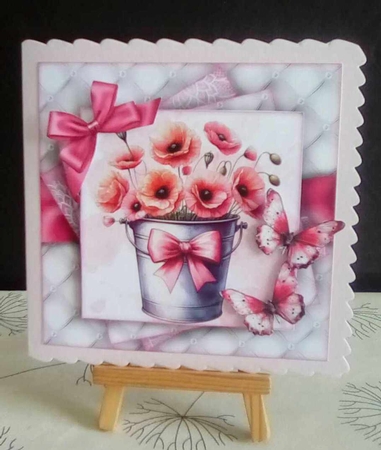 Bucket Of Flowers Mini Kit   by Benita Jenkinson