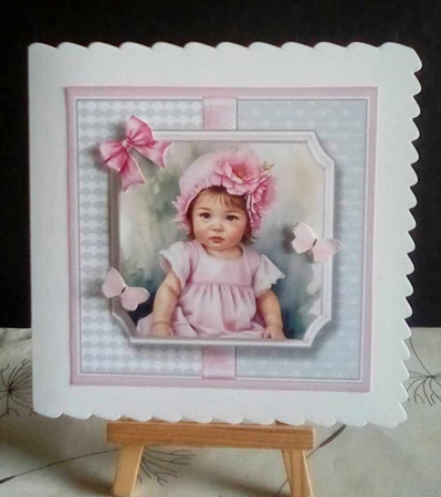 Cute Girl Topper Kit  by Benita Jenkinson