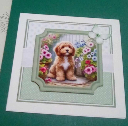COCKAPOO DOG toppers by Benita Jenkinson