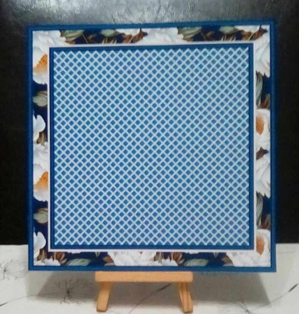 6x6 Winter Peonies Mat/Frames 2 - x5 in PNG by Benita Jenkinson