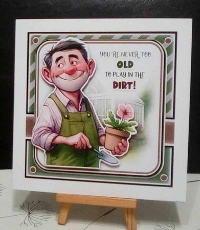 Playing In The Dirt Mini Kit Fathers Day/Birthday by Benita Jenkinson