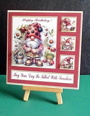 A beautiful summer birthday design2  approx 7 x7 by Benita Jenkinson