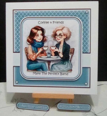 Coffee & Friends 2 Mini Kit by Benita Jenkinson