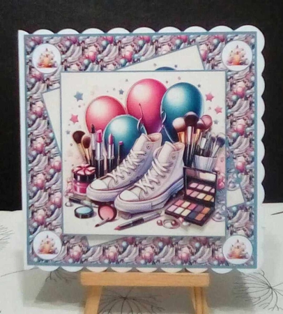 Shoes and make up by Benita Jenkinson