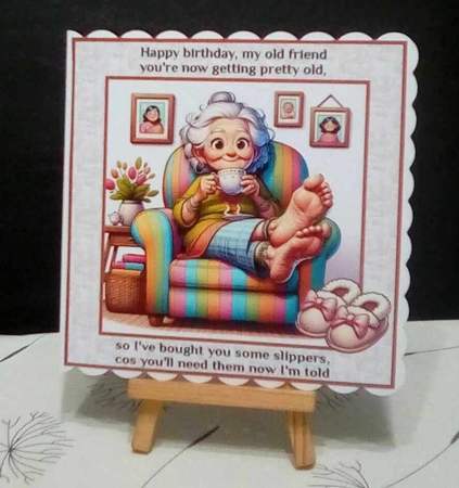 Slippers for my old friend by Benita Jenkinson