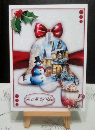 Snowman Scene Mini Kit  by Benita Jenkinson
