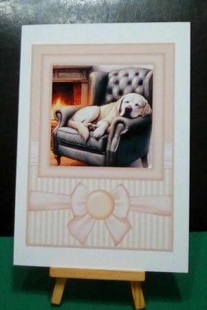 7x5(aprox) and 6x6(aprox) Im just resting my eyes card front 2 by Benita Jenkinson