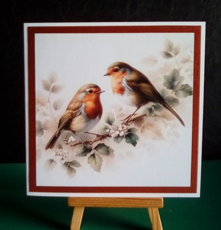 Aplle Blossom Robin  by Benita Jenkinson