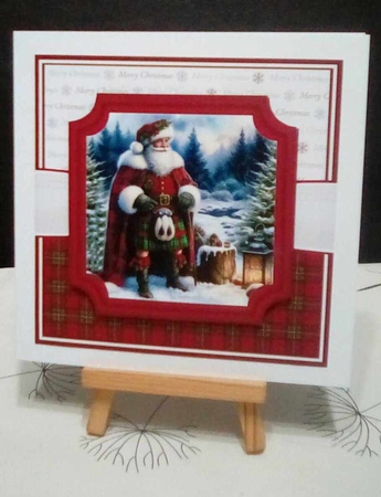 SCOTTISH SANTA by Benita Jenkinson