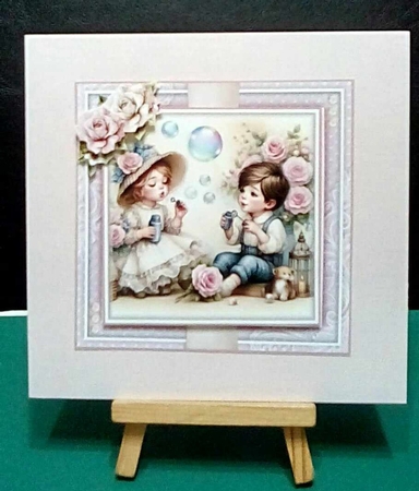 Blowing Bubbles Mini Page Kit by Benita Jenkinson