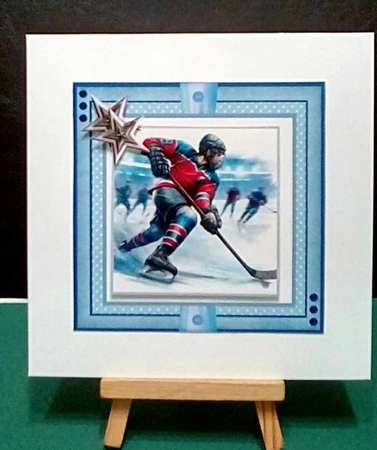 Ice Hockey Players by Benita Jenkinson