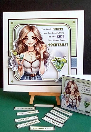 Cocktails Mini Kit by Benita Jenkinson