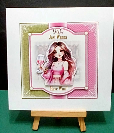 Wine Girl Mini Kit by Benita Jenkinson