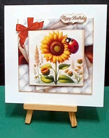 Sunflowers & Ladybirds Mini Kit 7X7 by Benita Jenkinson