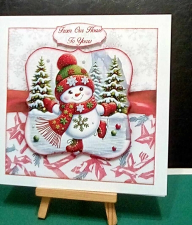 Happy Snowman Mini Kit  by Benita Jenkinson