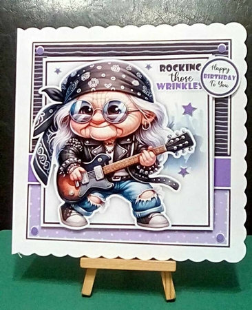 Rocking Those Wrinkles Lady Mini Kit by Benita Jenkinson