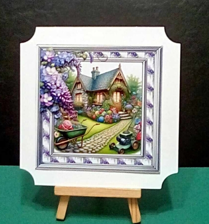A picturesque garden 8x8 by Benita Jenkinson